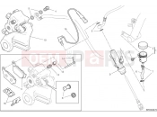 DUCATI Scrambler Icon Dark Rear brake system