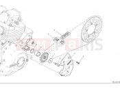 DUCATI Scrambler Full Throttle Front sprocket & chain