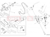 DUCATI Scrambler Full Throttle Rear brake system