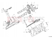 DUCATI 2025 Diavel V4 Rear head timing system