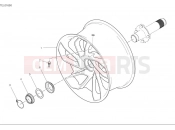 DUCATI 2025 Diavel V4 Rear wheel