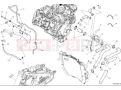 DUCATI 2025 Diavel V4 Cooling circuit