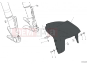 DUCATI 2025 Diavel V4 Front mudguard