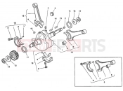 DUCATI Superbike 888 US CRANKSHAFT » ENGINE CASE