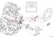 DUCATI Monster SP Front sprocket & chain