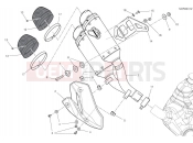 DUCATI Monster SP Exhaust silencer
