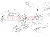 DUCATI Monster SP Right footrests