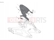 DUCATI 2025 Monster Senna Rear mudguard