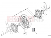 DUCATI 2025 Monster Senna Front wheel