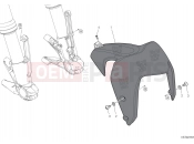 DUCATI 2025 Monster Senna Front mudguard