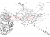 DUCATI 2025 Monster Senna Rear swingarm