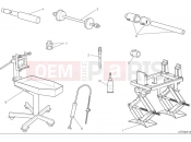 DUCATI 2025 Monster Senna Workshop service tools - frame