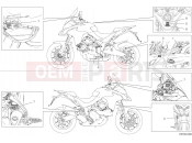 DUCATI Multistrada V2 Label, warning