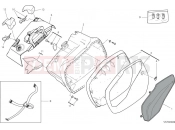 DUCATI Multistrada V4 S Left pannier (plastic)