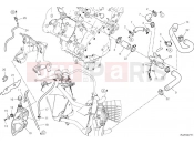 DUCATI Multistrada V4 S Cooling circuit