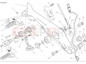 DUCATI Scrambler Nightshift Right footrests