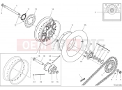 DUCATI Scrambler Nightshift Rear wheel