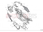 Rear fairings - Ducati Streetfighter V2 2025