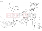 DUCATI  Diavel 1260 PLATE HOLDER