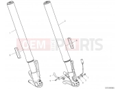 DUCATI  Diavel 1260 FRONT FORK