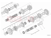 DUCATI  Diavel 1260 GEAR BOX