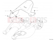 DUCATI  Diavel 1260 REAR MUDGUARD