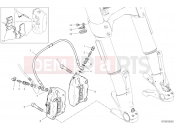 DUCATI  Diavel 1260 FRONT BRAKE SYSTEM