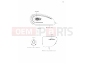 58 Decals - Kawasaki W800 (EJ800EMFNN) 2021