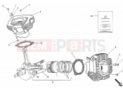 DUCATI 1994 Monster 600 CYLINDER - PISTON » ENGINE CASE