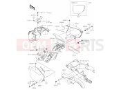 KAWASAKI 2020 50 Side Covers/Chain Cover