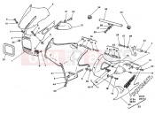 DUCATI 1994 Supersport 600 SS DM 003552&GT; FAIRING » PLASTICS