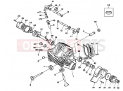 DUCATI 1994 Supersport 750 SS VERTICAL CYLINDER HEAD » VALVE DRIVE