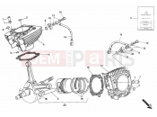 DUCATI 1994 Monster 900 CYLINDER - PISTON » ENGINE CASE
