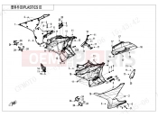 CFMOTO 2025 MOTORCYCLE 450 SR S (CF400-9F [EU5] ) PLASTICS 3 - F04-3