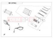 CFMOTO RAPIO NOVA (CF5000D [EU5] ) TOOLS - F20