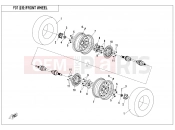 FRONT WHEEL - F07 - CFMOTO CFORCE 450 (CF400ATR-2L [T3a] ) 2017
