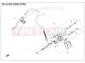 PARKING SYSTEM - F08-2 - CFMOTO CFORCE 450 (CF400ATR-2L [T3a] ) 2017