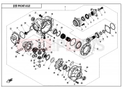 FRONT AXLE - F31-V3 - CFMOTO CFORCE 450 (CF400ATR-2S [T3a] ) 2019