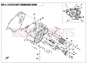 LEFT CRANKCASE COVER ASSY - E01-4 - CFMOTO CFORCE 450 (CF400ATR-2S [T3a] ) 2019