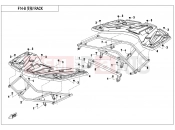 CFMOTO CFORCE 450 (CF400AU) RACK(PLASTIC) - F14-B