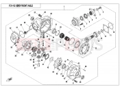 CFMOTO CFORCE 450 (CF400AU) FRONT AXLE - F31-V2