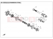 CFMOTO 2021 ATV CFORCE 450 (CF400AU-A) TRANSMISSION SYSTEM（1）