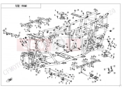 FRAME - F03-V4 - CFMOTO CFORCE 400 (CF400AU-LF) 2021