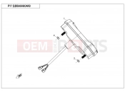 DASHBOARD - F17 - CFMOTO CFORCE 400 (CF400AU-LF) 2021