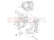 SUZUKI DR-Z250 K1 (2001) (E03,E28,E33) 5 - CRANKCASE