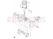 SUZUKI DR-Z250 K1 (2001) (E03,E28,E33) 7 - CRANKSHAFT
