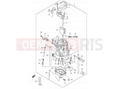 SUZUKI DR-Z250 K1 (2001) (E03,E28,E33) 12 - CARBURETOR (E03/E28)