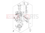 SUZUKI DR-Z250 K1 (2001) (E03,E28,E33) 12A - CARBURETOR (E33)