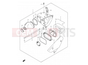 SUZUKI DR-Z250 K1 (2001) (E03,E28,E33) 13 - AIR CLEANER