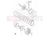 SUZUKI DR-Z250 K1 (2001) (E03,E28,E33) 17 - CLUTCH